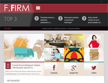 Tablet Screenshot of forum-firm.pl